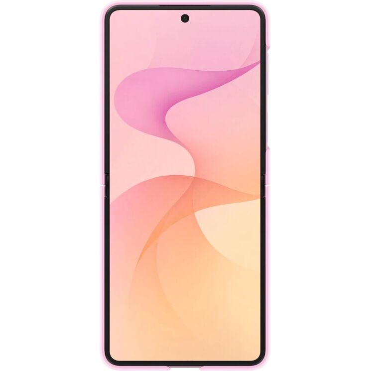 Оригінальний чохол Silicone Ring Magnet для Samsung Galaxy Flip 8 (EF-EF776CVEGUA) - Pink: фото 3 з 5