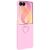 Оригинальный чехол Silicone Ring Magnet для Samsung Galaxy Flip 8 (EF-EF776CVEGUA) - Pink: фото 1 из 5