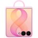 Оригінальний чохол Silicone Ring Magnet для Samsung Galaxy Flip 8 (EF-EF776CVEGUA) - Pink (423540P). Фото 4 з 5