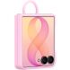 Оригінальний чохол Silicone Ring Magnet для Samsung Galaxy Flip 8 (EF-EF776CVEGUA) - Pink (423540P). Фото 5 з 5