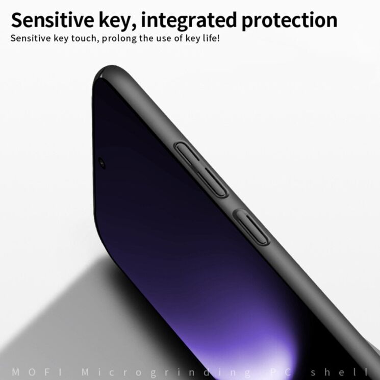 Пластиковий чохол MOFI Slim Shield для Xiaomi Poco X7 Pro - Blue: фото 4 з 9
