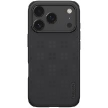 Пластиковий чохол NILLKIN Frosted Shield Pro для Apple iPhone 17 Pro - Black: фото 1 з 18