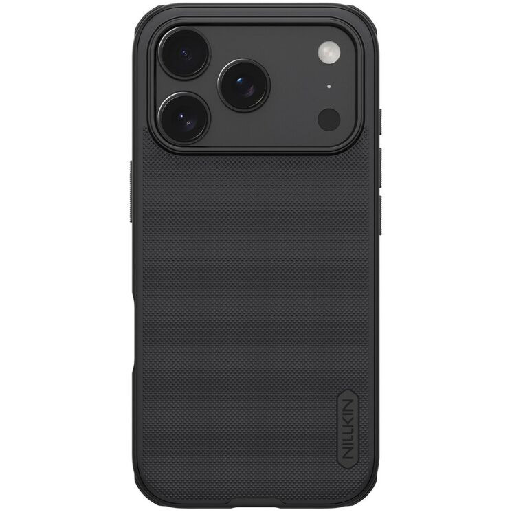 Пластиковый чехол NILLKIN Frosted Shield Pro для Apple iPhone 17 Pro - Black: фото 1 из 18