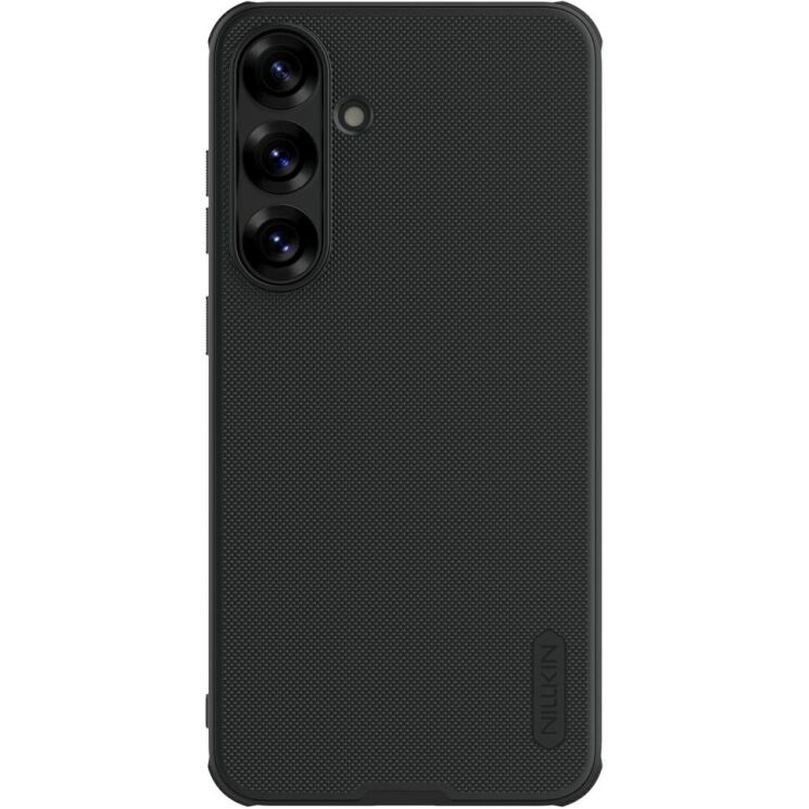 Пластиковый чехол NILLKIN Frosted Shield Pro для Samsung Galaxy S25 (S931) - Black: фото 1 из 18