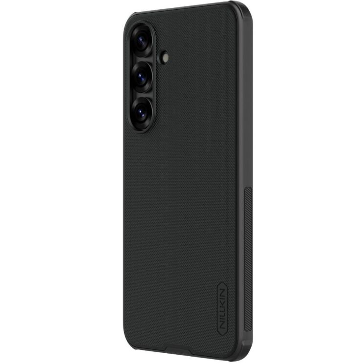 Пластиковый чехол NILLKIN Frosted Shield Pro для Samsung Galaxy S25 (S931) - Black: фото 2 из 18