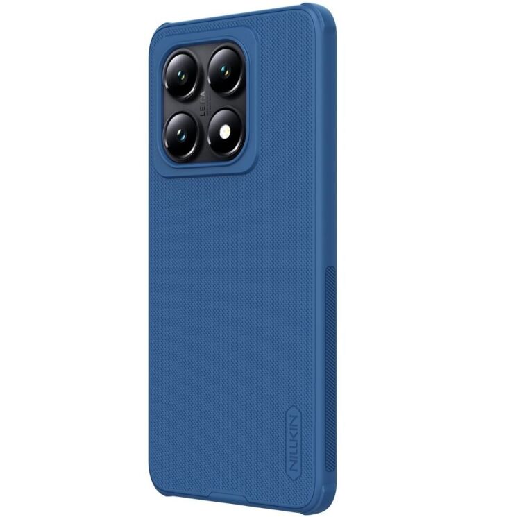 Пластиковый чехол NILLKIN Frosted Shield Pro для Xiaomi 14T Pro - Blue: фото 2 из 10