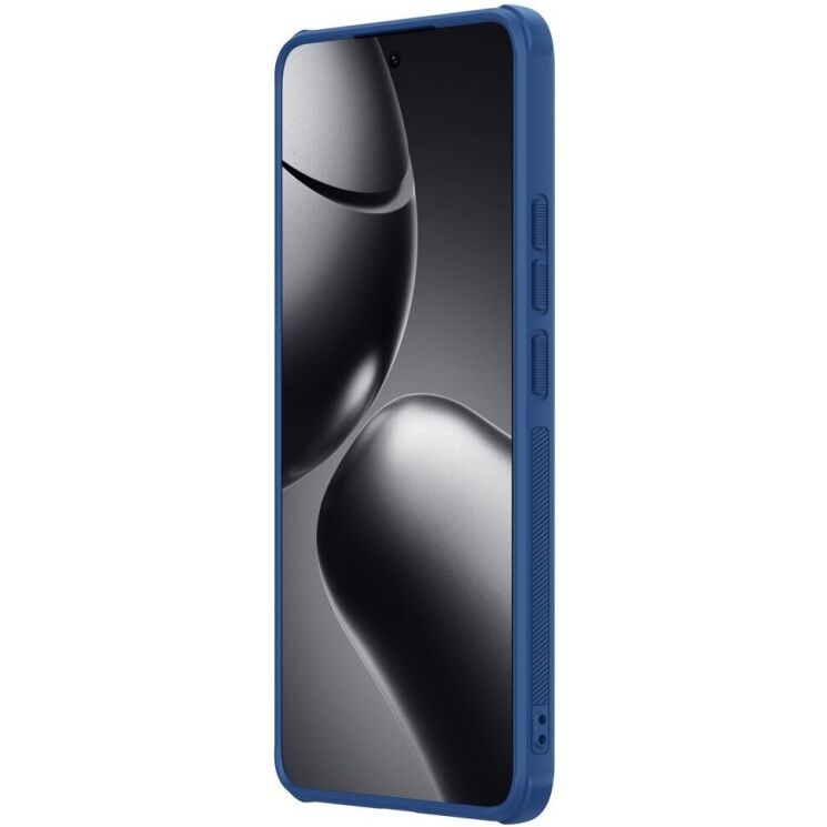 Пластиковый чехол NILLKIN Frosted Shield Pro для Xiaomi 14T Pro - Blue: фото 3 из 10