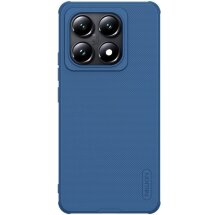 Пластиковый чехол NILLKIN Frosted Shield Pro для Xiaomi 14T Pro - Blue: фото 1 из 10