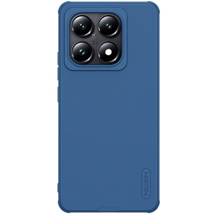 Пластиковый чехол NILLKIN Frosted Shield Pro для Xiaomi 14T Pro - Blue: фото 1 из 10
