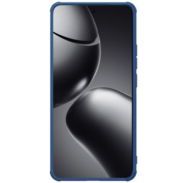 Пластиковый чехол NILLKIN Frosted Shield Pro для Xiaomi 14T Pro - Blue: фото 4 из 10