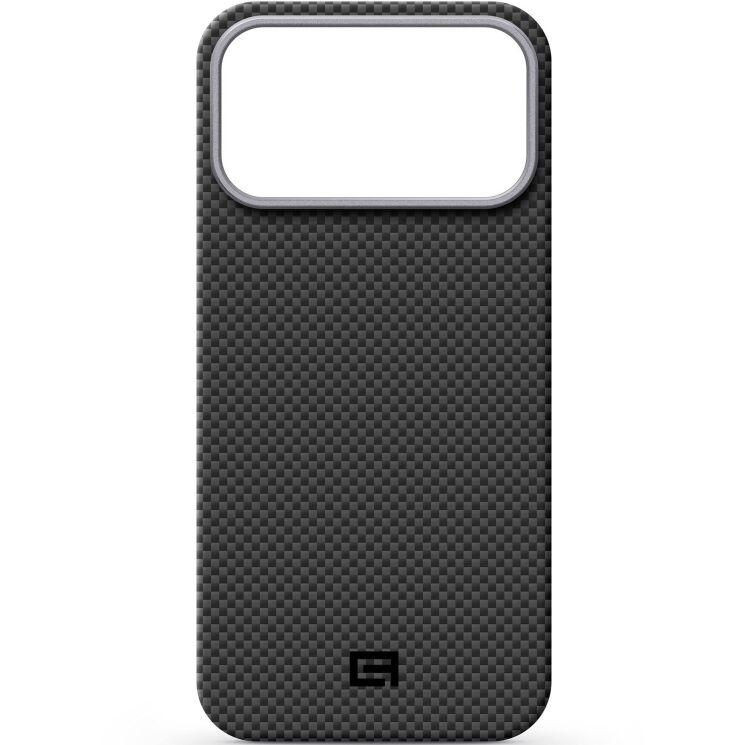 Противоударный чехол ArmorStandart BlackIcon Kevlar MagCase для Apple iPhone 17 Pro Max - Black: фото 1 из 2