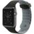 Ремінець Belkin Silicon Classic для Apple Watch 42 (Series 10) / 41 / 40 / SE 40 / 38 - Black / Grey: фото 1 з 2