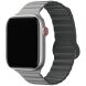 Ремешок Blueo Magnetic Silicone для Apple Watch 46 / 45 / 44 / SE 44 / 42 (Series 1-3) / Ultra / Ultra 2 - Grey (371815H). Фото 1 из 6