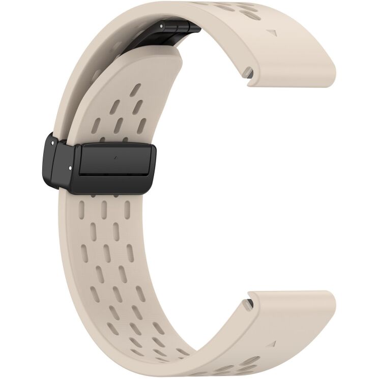 Ремінець Deexe Astra Strap для годинників Garmin з шириною кріплення QuickFit 20mm - Starlight: фото 3 з 9