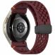 Ремешок Deexe Astra Strap для Samsung Galaxy Watch 4 / 4 Classic / 5 / 5 Pro / 6 / 6 Classic / 7 / FE - Wine Red (358122WR). Фото 1 из 7