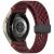 Ремешок Deexe Astra Strap для Samsung Galaxy Watch 4 / 4 Classic / 5 / 5 Pro / 6 / 6 Classic / 7 / FE - Wine Red: фото 1 из 7