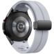 Ремінець Deexe Aurora Strap для Samsung Galaxy Watch 4 / 4 Classic / 5 / 5 Pro / 6 / 6 Classic / 7 / FE - Light Grey (358120LH). Фото 1 з 8