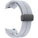 Ремінець Deexe Aurora Strap для Samsung Galaxy Watch 4 / 4 Classic / 5 / 5 Pro / 6 / 6 Classic / 7 / FE - Light Grey (358120LH). Фото 3 з 8