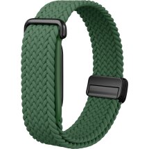 Ремешок Deexe Braided Loop для Google Fitbit Air - Olive Green: фото 1 из 3