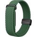Ремешок Deexe Braided Loop для Google Fitbit Air - Olive Green (258018G). Фото 1 из 3
