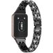 Ремінець Deexe Crystal Design для Samsung Galaxy Fit 3 - Black (349021B). Фото 3 з 6