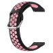 Ремешок Deexe Dual Color для Samsung Galaxy Watch 3 (41mm) - Black / Pink (235406F). Фото 1 из 5