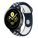 Ремешок Deexe Dual Color для Samsung Galaxy Watch Active - Blue / White (223107F). Фото 2 из 3