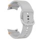 Ремінець Deexe Elino Strap для Samsung Galaxy Watch 4 / 5 / 6 / 7 / FE (40mm) - Light Grey (358307LH). Фото 3 з 6