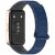 Ремешок Deexe Flexible Fit для Huawei Band 8 / 9 / 10 - Midnight Blue / Grey: фото 1 из 6
