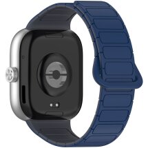 Ремешок Deexe Flexible Fit для Xiaomi Redmi Watch 4 / Mi Smart Band 8 Pro / Band 9 Pro - Midnight Blue: фото 1 из 6