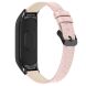 Ремінець Deexe Leather Strip для Xiaomi Mi Band 7 - Pink (298716P). Фото 2 з 7