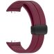 Ремешок Deexe Magnetic Braselet для Samsung Galaxy Fit 3 - Wine Red (349009WR). Фото 3 из 9