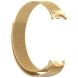 Ремешок Deexe Milanese Stainless Steel для Xiaomi Mi Smart Band 8 / 9 - Gold (326047F). Фото 2 из 8