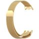 Ремешок Deexe Milanese Stainless Steel для Xiaomi Mi Smart Band 8 / 9 - Gold (326047F). Фото 3 из 8