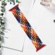 Ремешок Deexe Nylon Knitting для Apple Watch 42 (Series 10) / 41 / 40 / SE 40 / 38 - Colorful / Black / White (251836WK). Фото 4 из 6