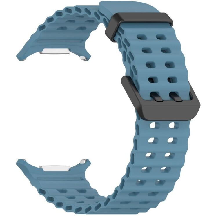 Ремешок Deexe Ocean Strap для Samsung Galaxy Watch Ultra (47mm) - Blue: фото 2 из 9