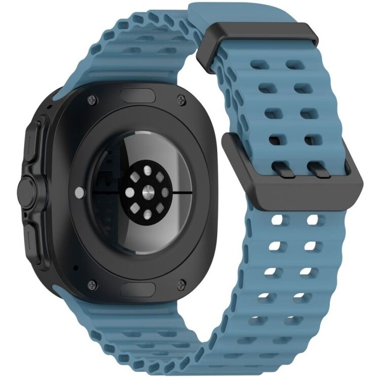 Ремешок Deexe Ocean Strap для Samsung Galaxy Watch Ultra (47mm) - Blue: фото 1 из 9