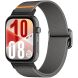 Ремешок Deexe Orbit Flex для Huawei Watch Fit 4 Pro / Fit 4 / Fit 3 - Dark Grey (382813DH). Фото 2 из 3
