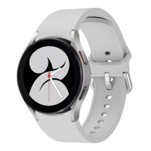 Ремінець Deexe Soft Silicone для Samsung Galaxy Watch 4 Classic (46mm) / Watch 4 Classic (42mm) / Watch 4 (40mm) / Watch 4 (44mm) - Grey: фото 1 з 8