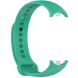 Ремешок Deexe Soft Silicone для Xiaomi Mi Smart Band 8 / 9 - Teal Green (326042TG). Фото 4 из 5