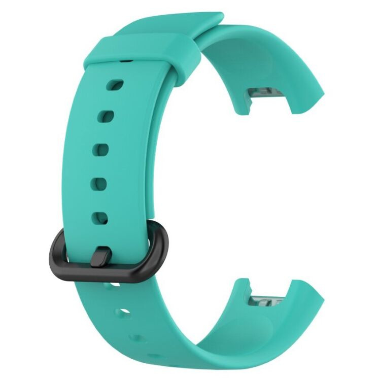 Ремінець Deexe Soft Silicone для Xiaomi Mi Watch Lite - Cyan: фото 2 з 3