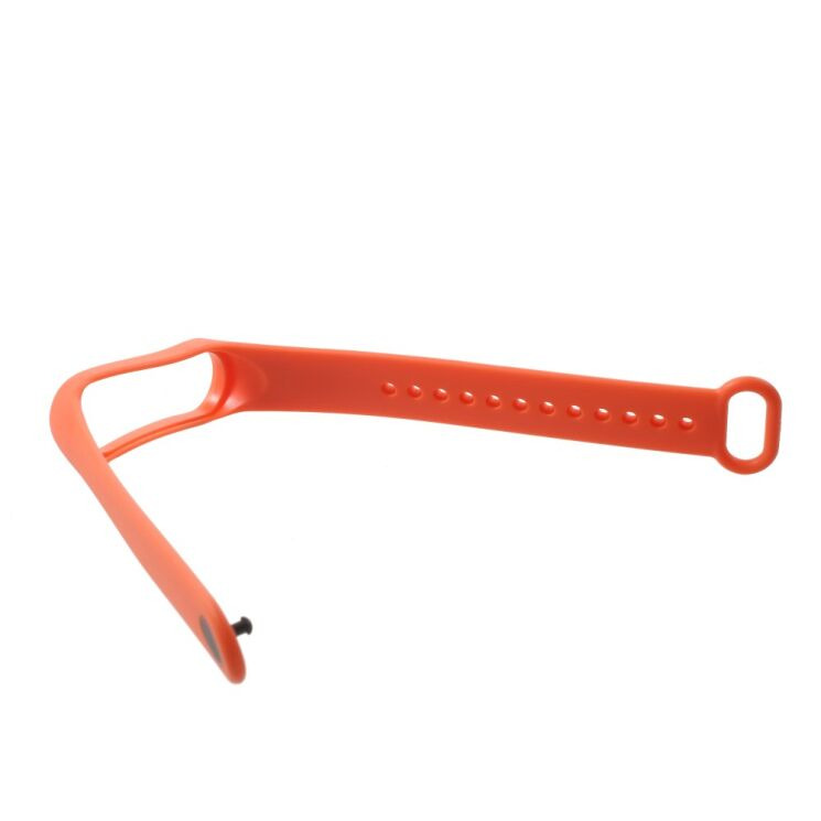 Ремінець Deexe Soft Touch для Xiaomi Mi Band 3 - Orange: фото 7 з 7