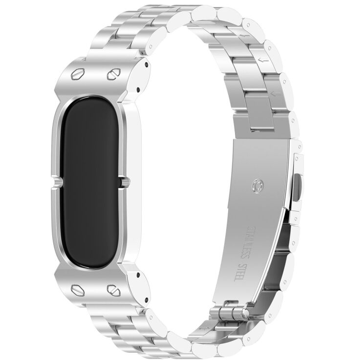 Ремешок Deexe Stainless Steel для Google Fitbit Air - Silver (258004S) Ремешок Deexe Stainless Steel для Google Fitbit Air - Silver: фото 2 из 5