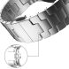 Ремінець Deexe Stainless Steel QuickFit для Samsung Galaxy Watch 4 / 5 / 6 / 7 / FE (40mm) - Grey (358125H). Фото 4 з 6