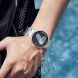 Ремінець Deexe Stainless Steel QuickFit для Samsung Galaxy Watch 4 / 5 / 6 / 7 / FE (40mm) - Grey (358125H). Фото 6 з 6