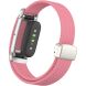 Ремешок для часов Deexe Knitted Strap для Google Fitbit Air - Deep Pink (258017DP). Фото 3 из 5