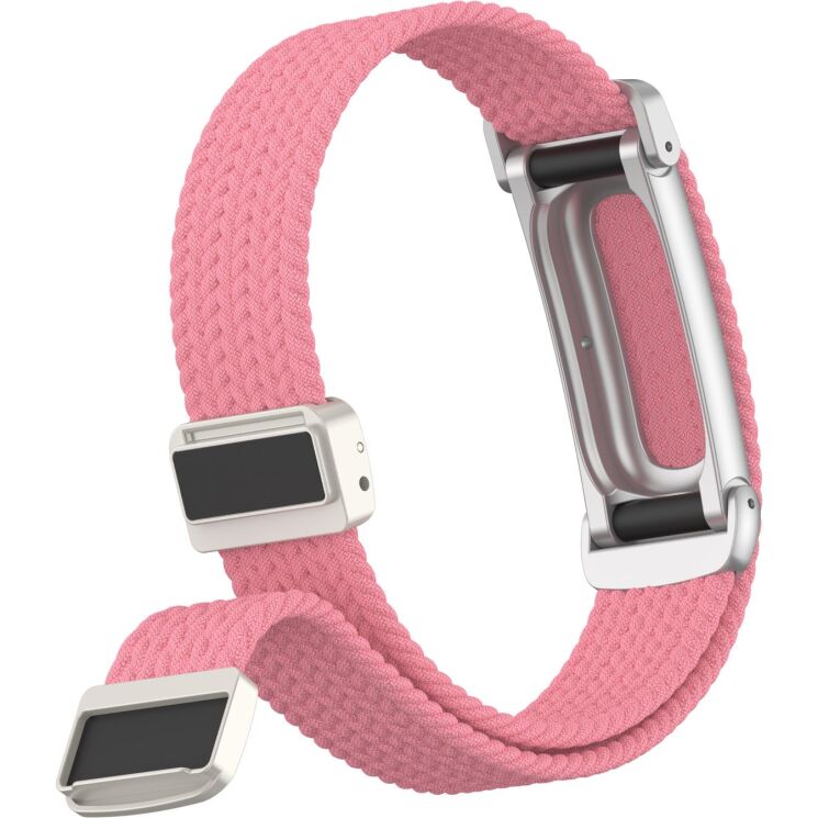 Ремешок для часов Deexe Knitted Strap для Google Fitbit Air - Deep Pink: фото 4 из 5