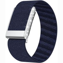 Ремешок для часов Deexe Shiny Strap для WHOOP 5.0 - Dark Blue: фото 1 из 6