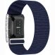 Ремінець для годинника Deexe Shiny Strap для WHOOP 5.0 - Dark Blue (403108DB). Фото 2 з 6