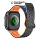 Ремешок Reframe Dragon Skin для Apple Watch 46 / 45 / 44 / SE 44 / 42 (Series 1-3) / Ultra / Ultra 2 - Black / Orange (371822OB). Фото 2 из 8